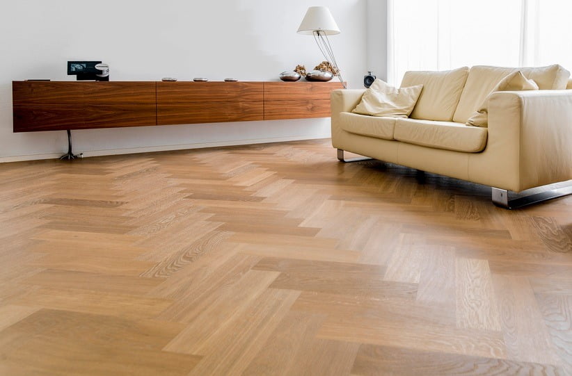 Houten vloer beuken