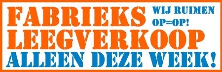 fabrieksverkoop laminaat vloeren deze week