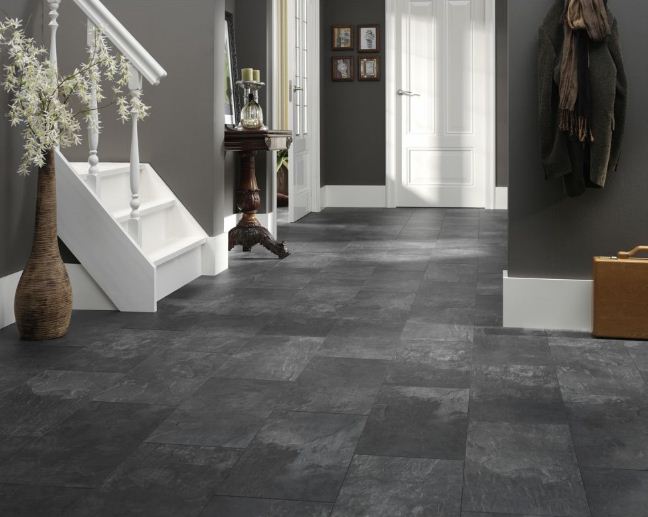 Black-Ceramic-Tile-Flooring