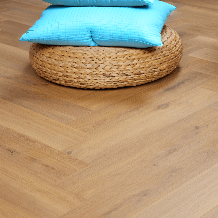 Visgraat laminaat trendy eiken
