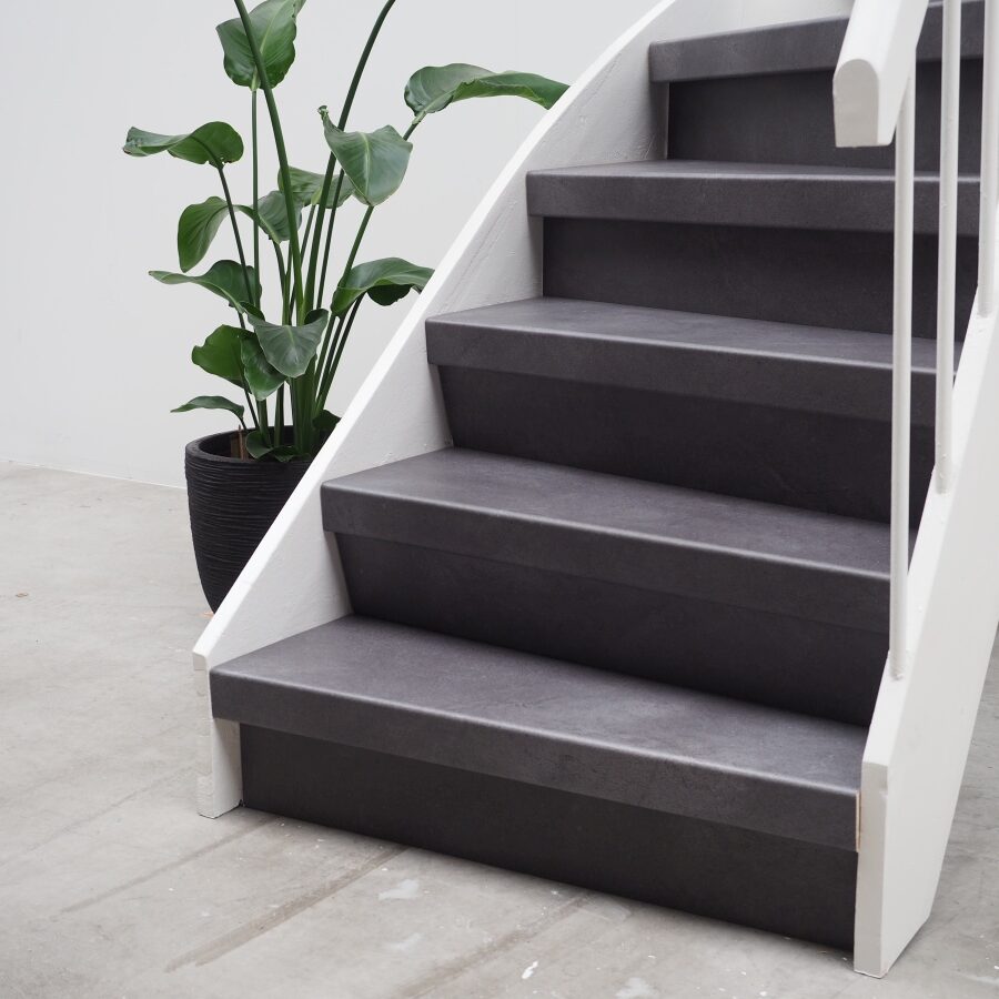 betonlook grijs PVC
