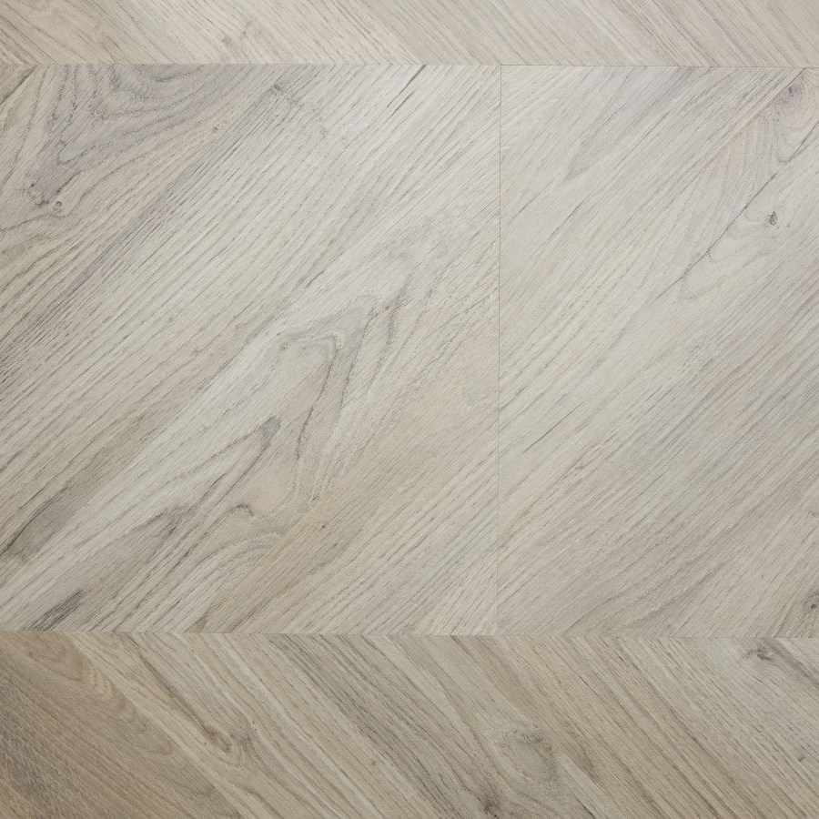 Vergrijsd Eiken PVC Visgraatvloer