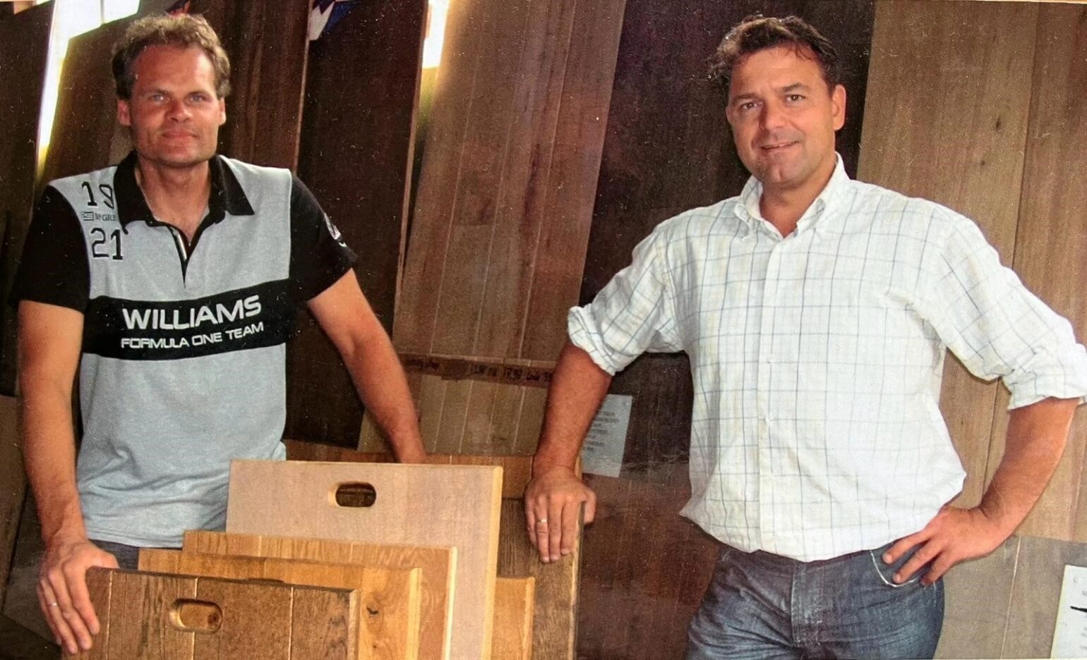 Johan van de Beek en Frans Bolier