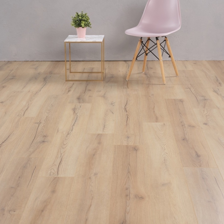 Zandkleur eiken PVC-vloer