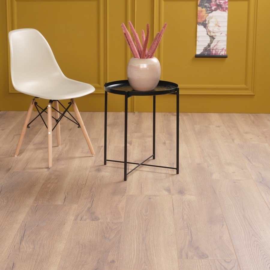 Karamelbruin eiken PVC-vloer