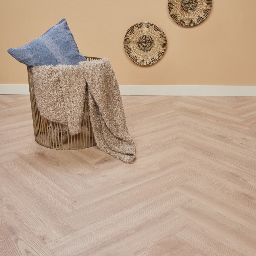 Lichtbeige klik-PVC