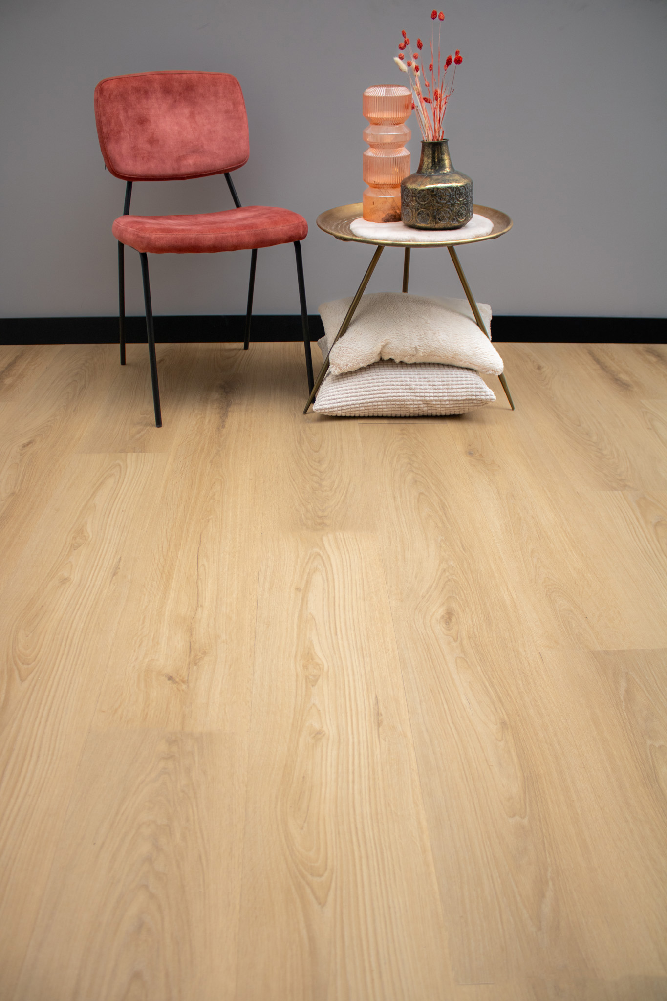 Natuurlijk eiken plak-PVC