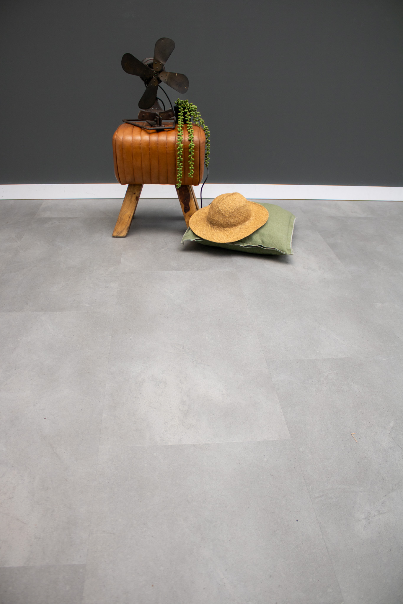 Cement klik PVC-tegelvloer