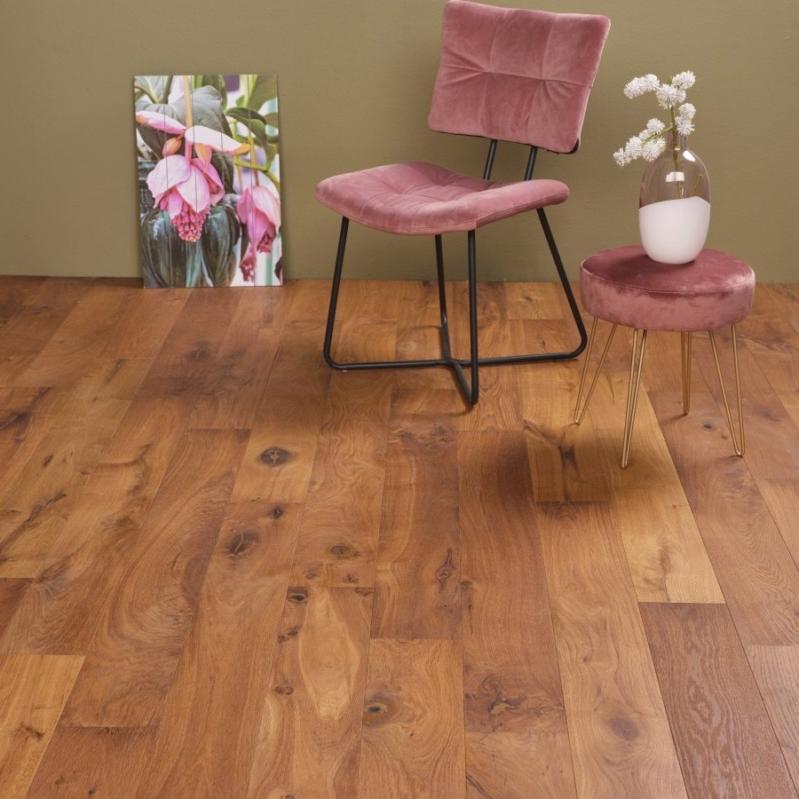 Eiken lamelparket English Colour
