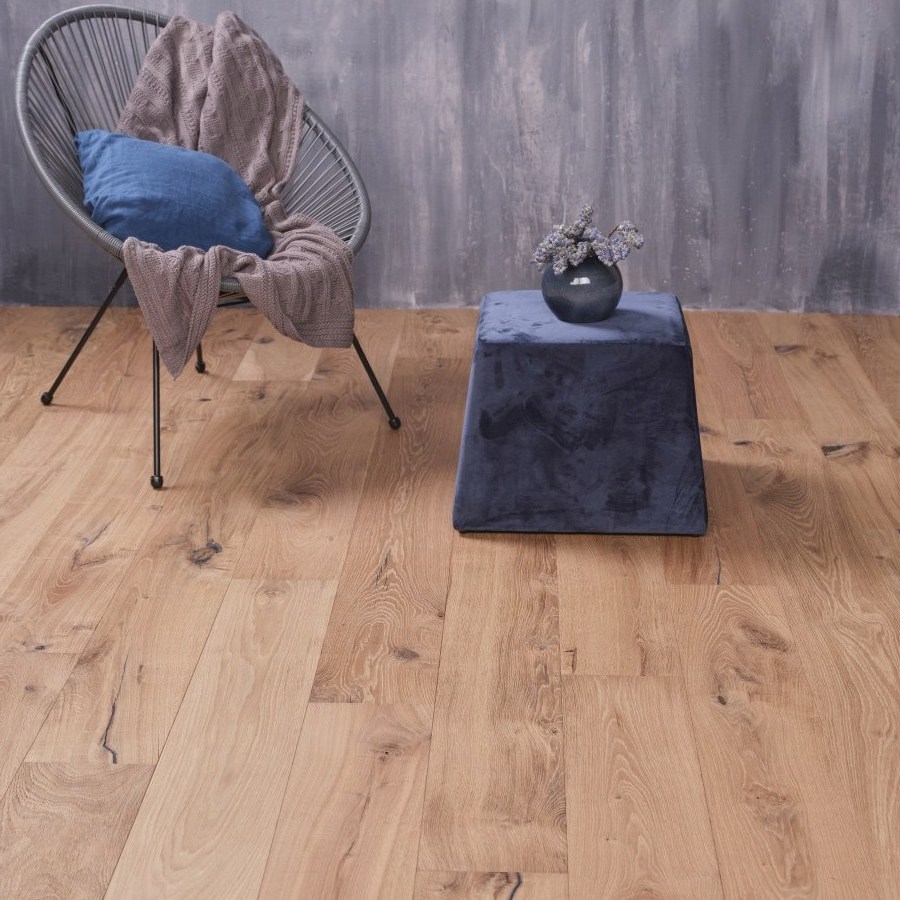 Landelijke houten vloer