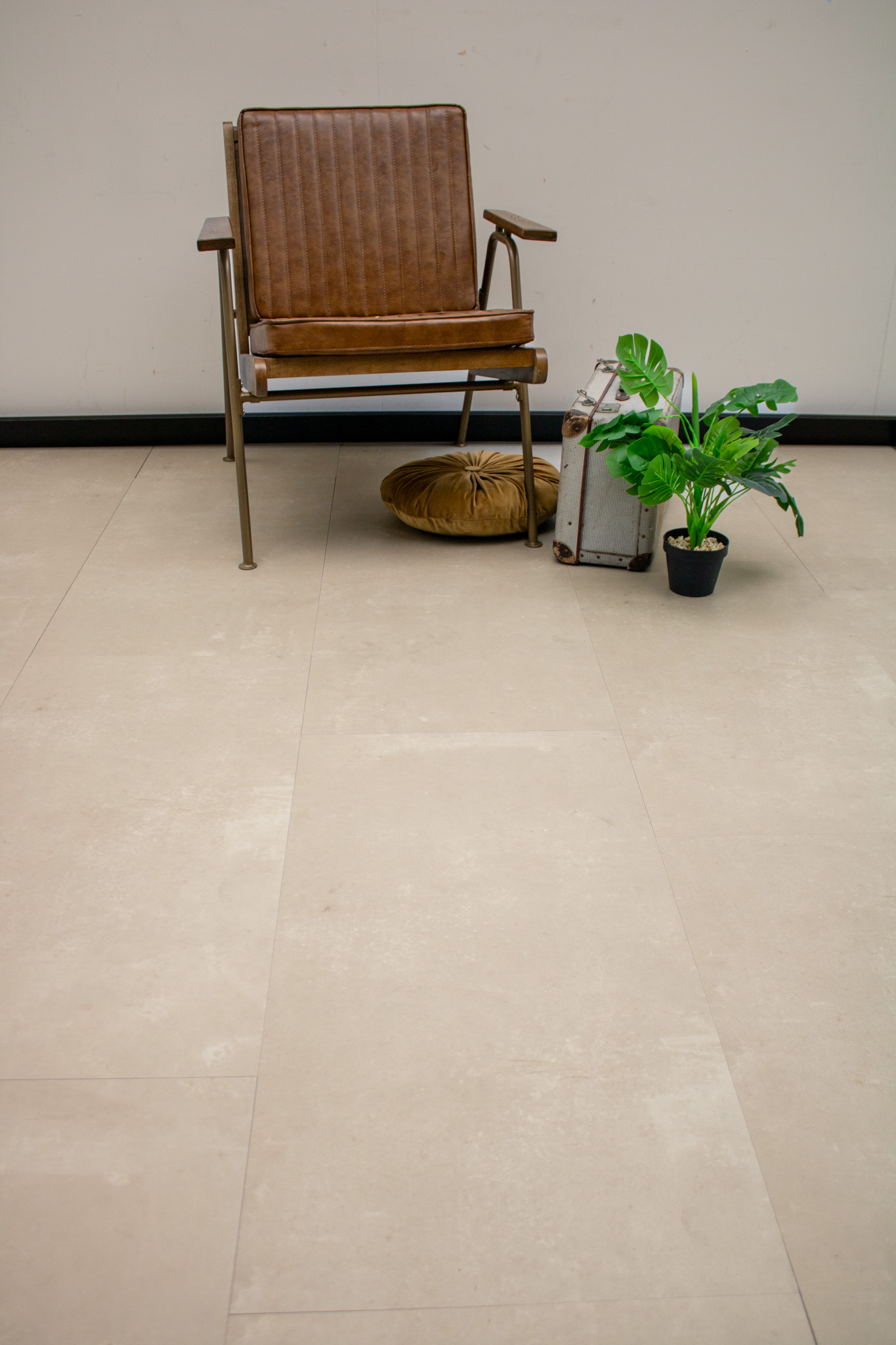 Zand klik PVC-tegelvloer