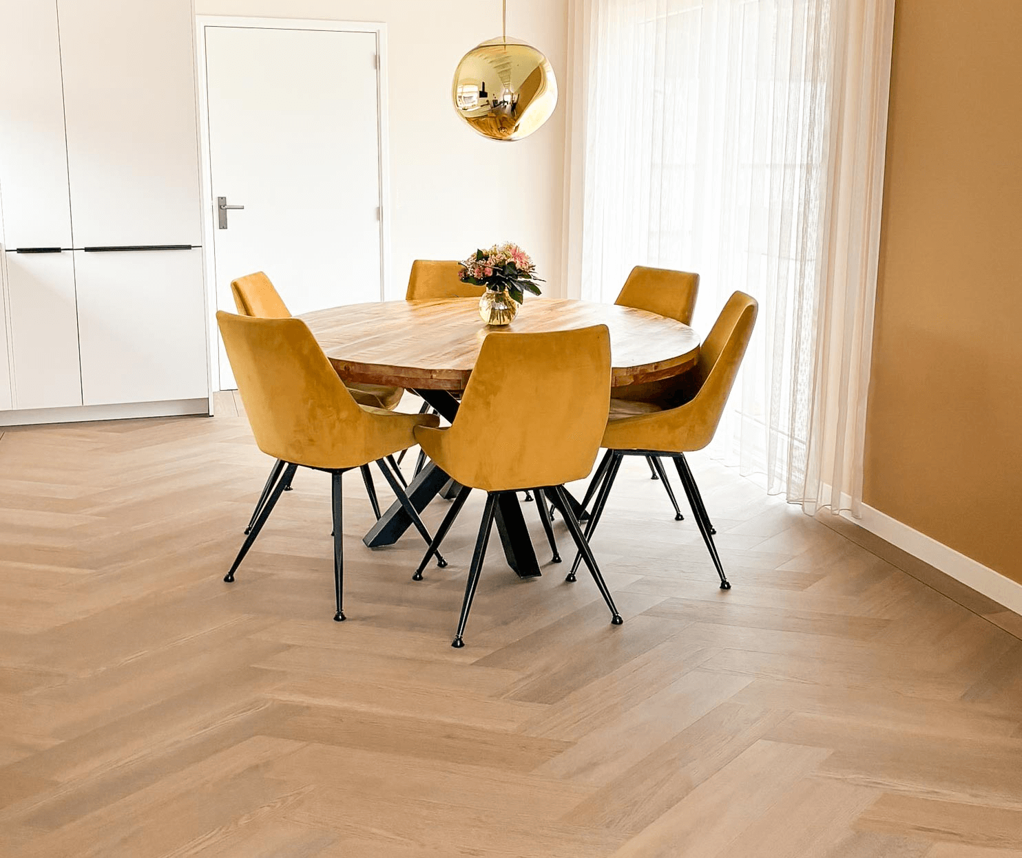 Weense punt PVC-vloer
