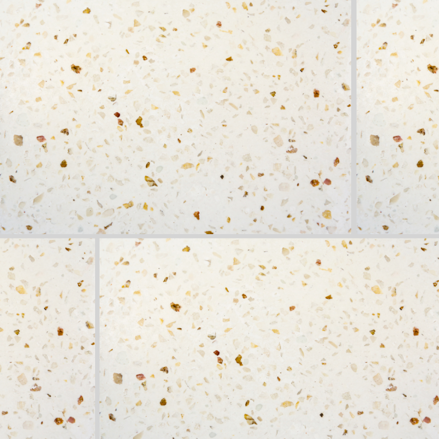 Antiek beige vloertegels