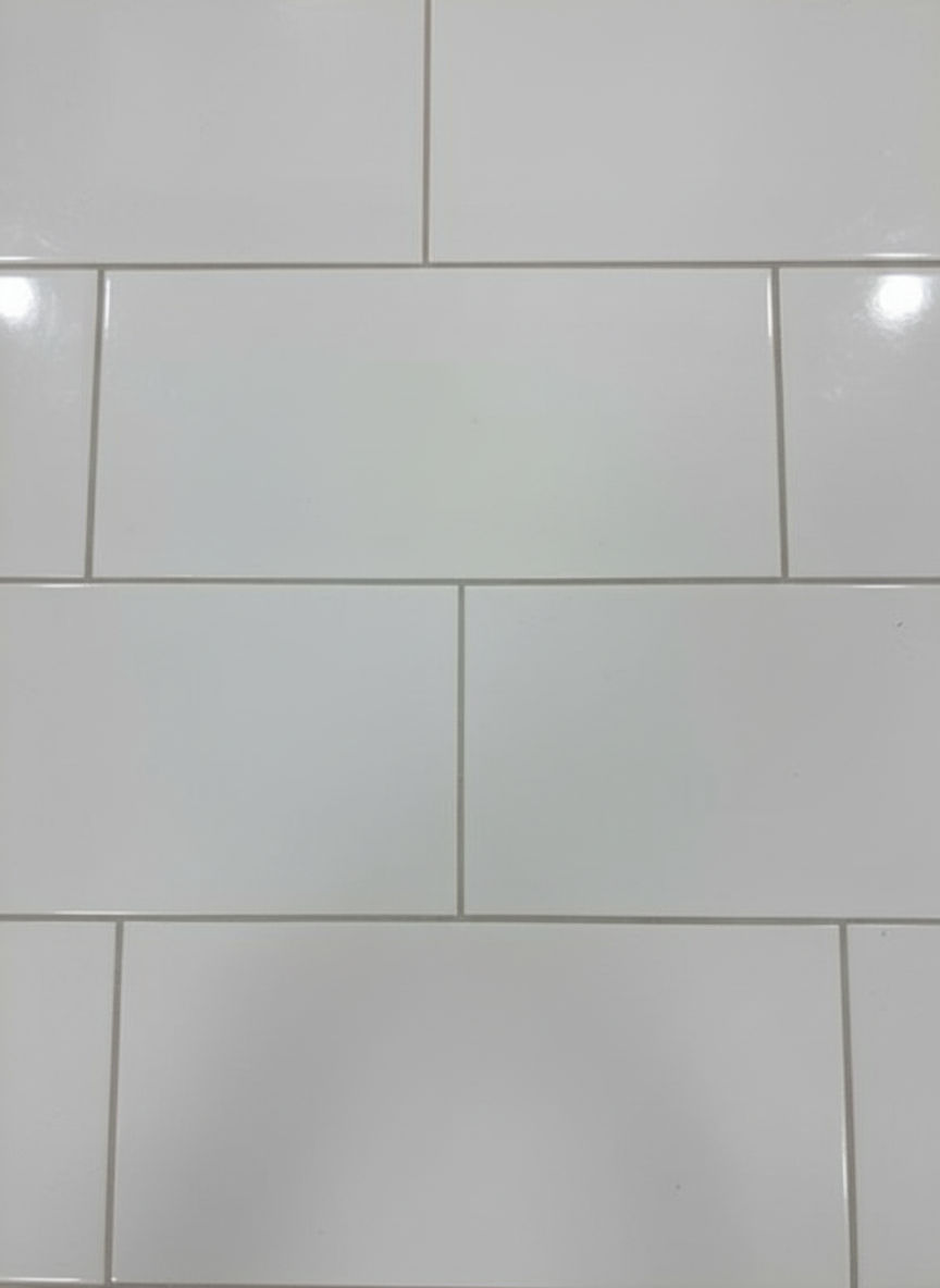 Betonlook witte wandtegels