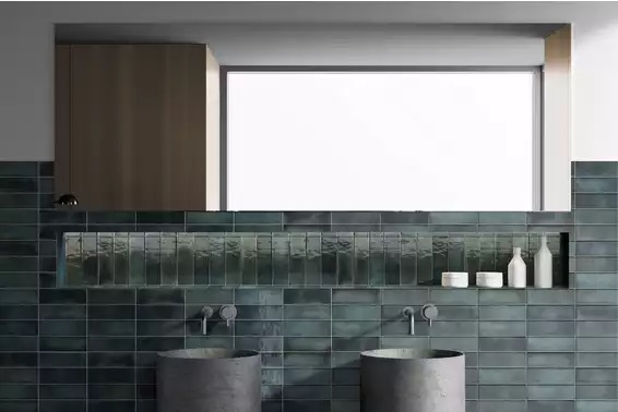 Stonelook antraciet wandtegels